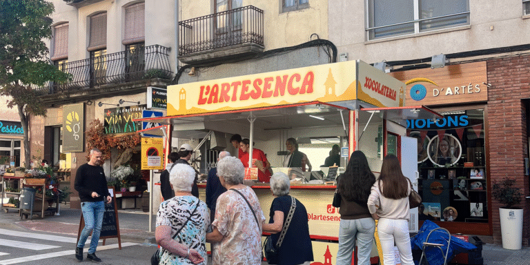 Inauguració de l’Artesenca a la Festa de la Verema del Bages
